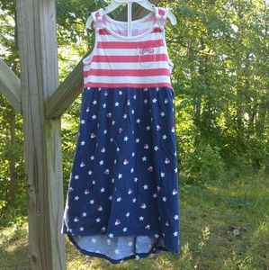 Girls Disney Minnie mouse American flag dress